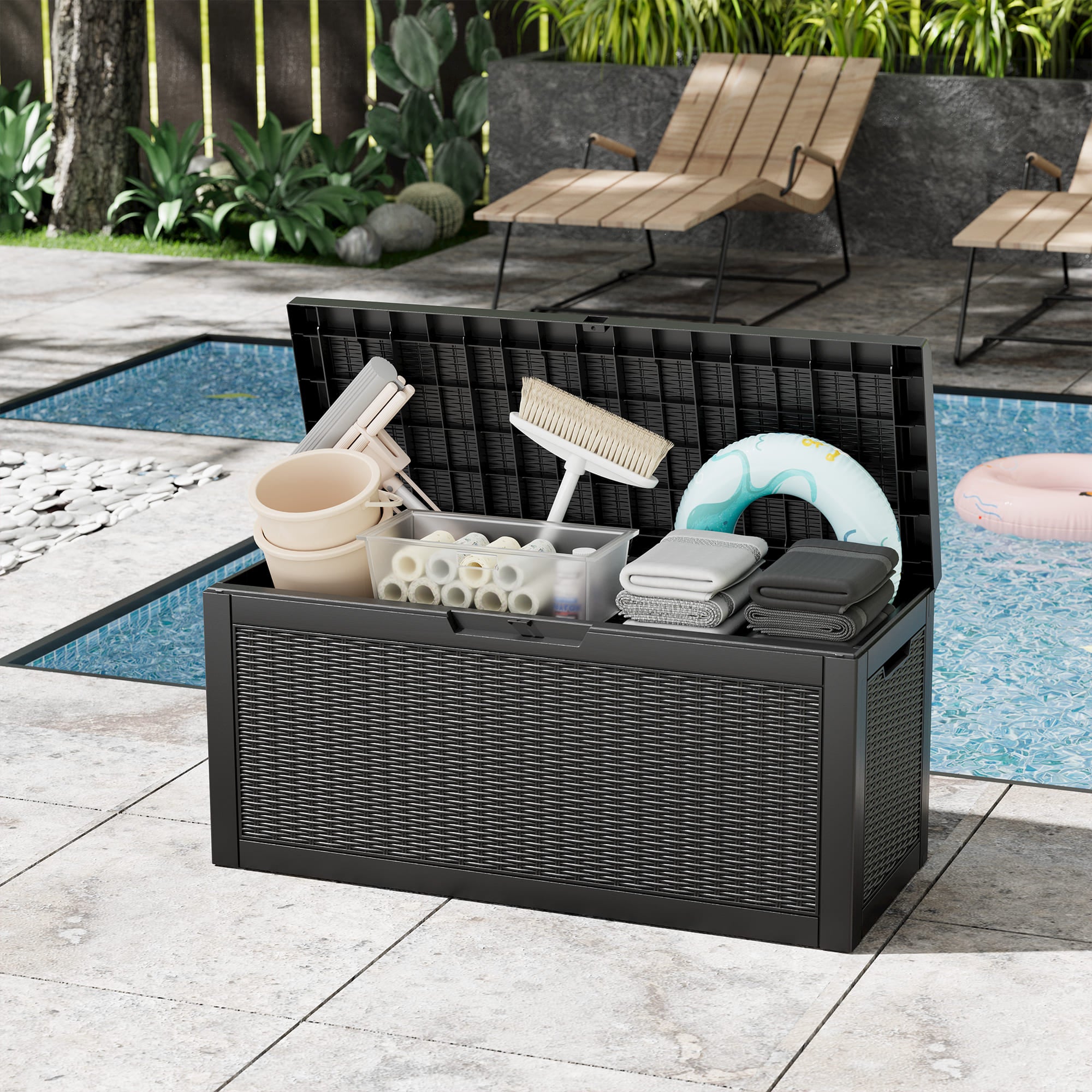 60-Gallon Storage Box – Durable and Versatile for Everyday Organization
