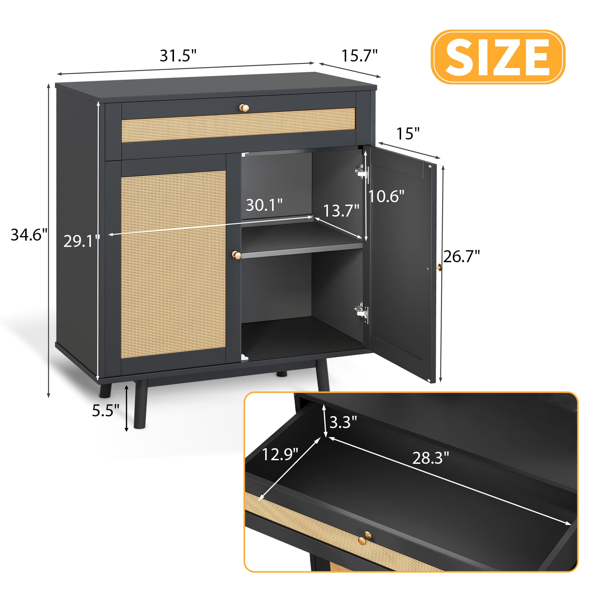 Heavy-Duty Adjustable Shelf Storage Unit