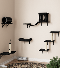 7-in-1 Wall Mounted Cat Climber Set