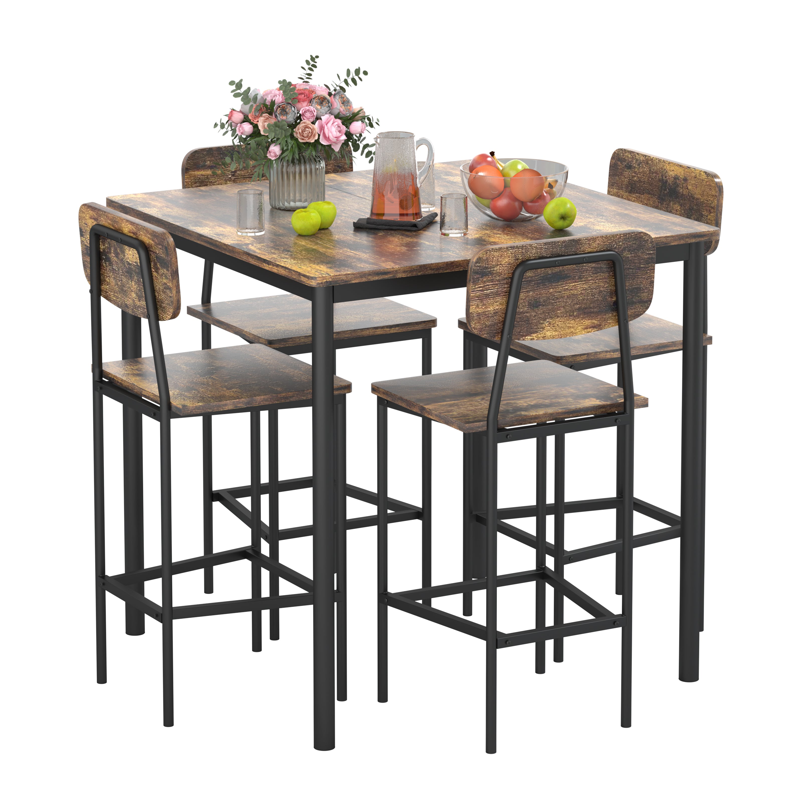 Dining Table Set for 4