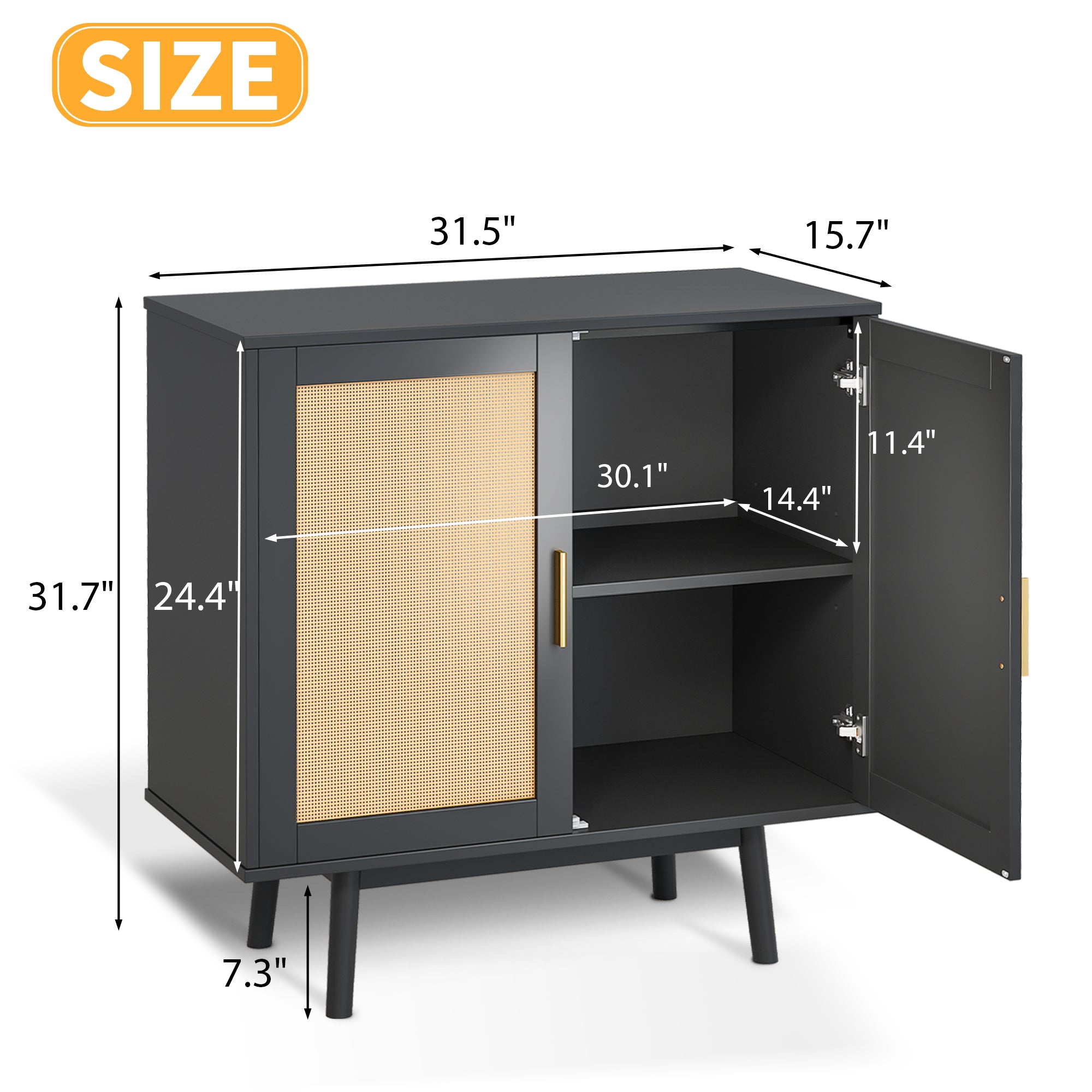 LHBcraft Heavy-Duty Adjustable Shelf Storage Unit