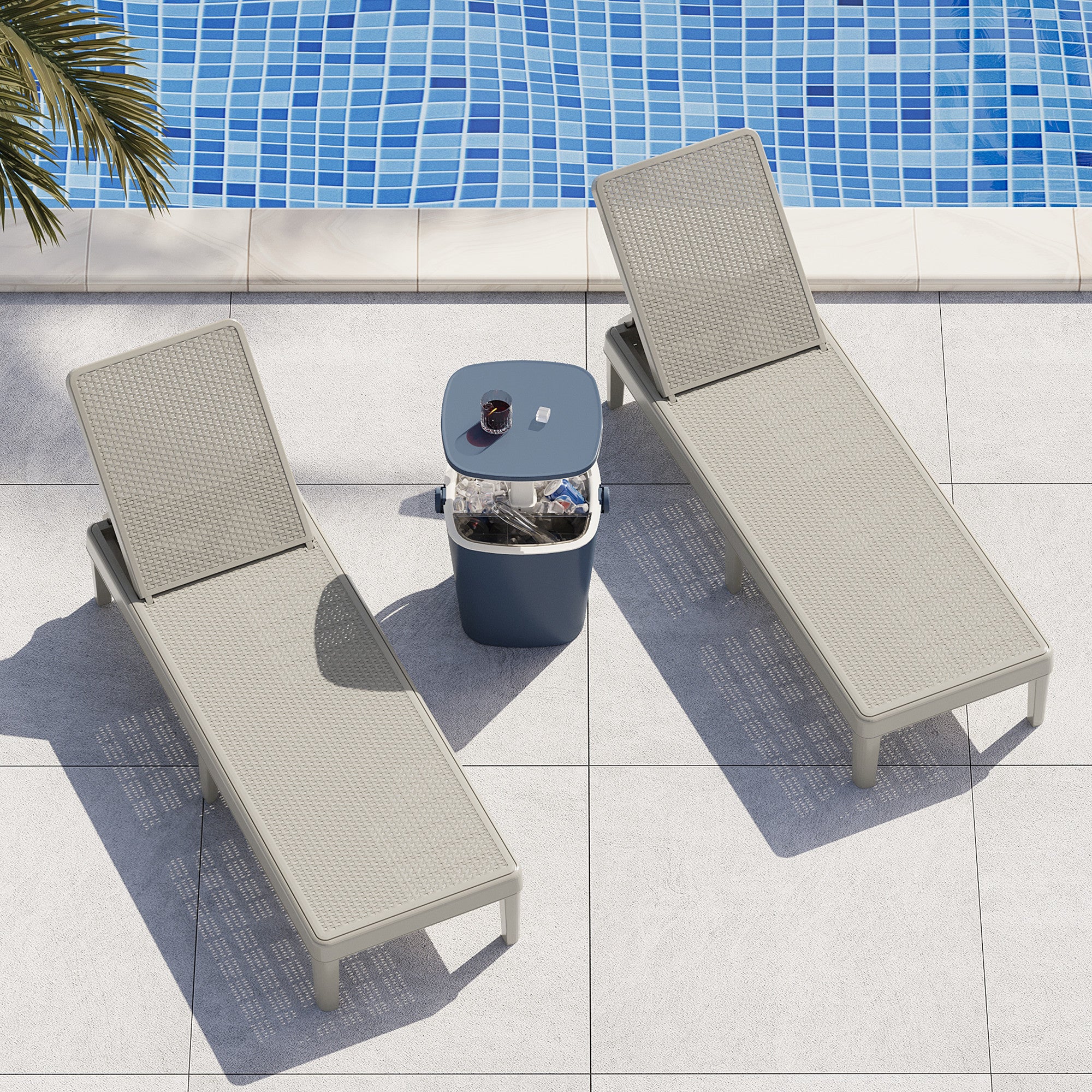 LHBcraft Outdoor Chaise Lounge Chaircraft