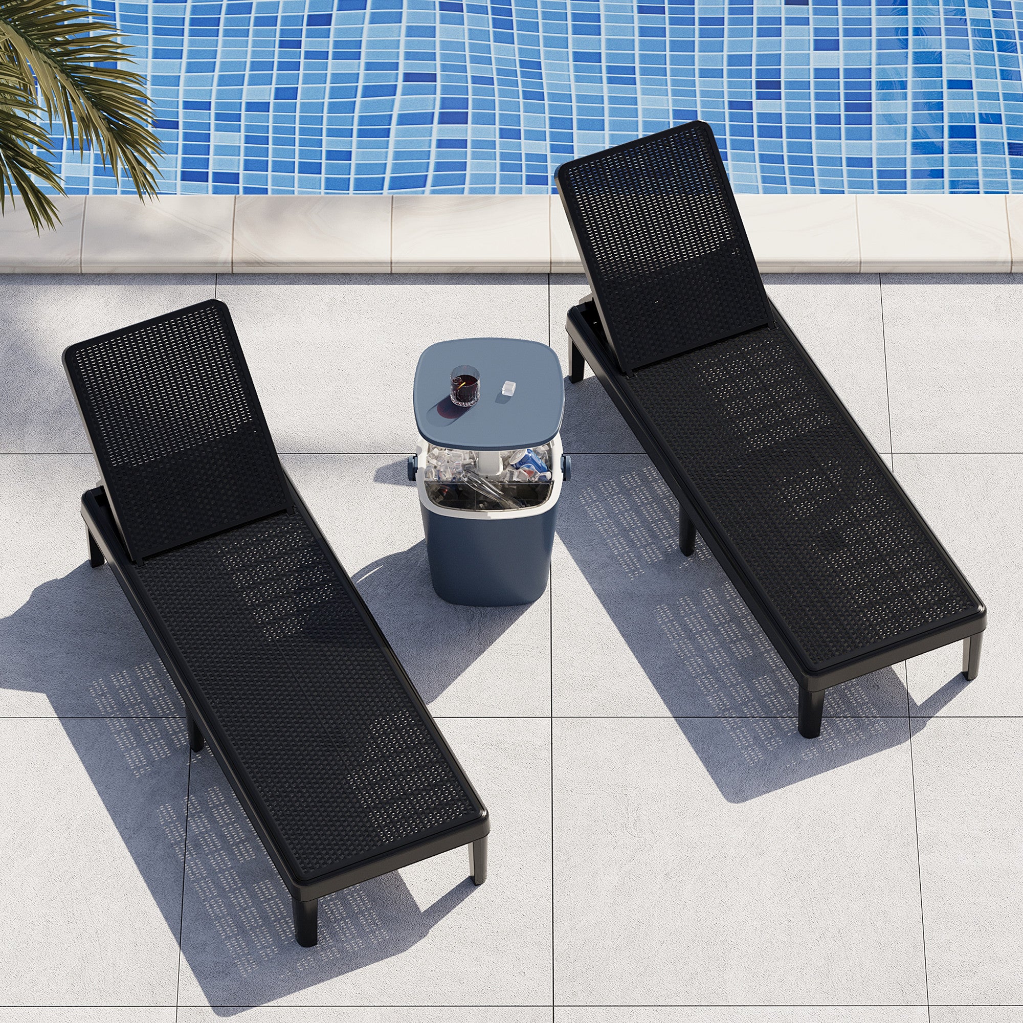 LHBcraft Outdoor Chaise Lounge Chaircraft