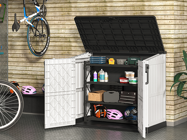 Outdoor Resin Storage Shed 34 Cu.